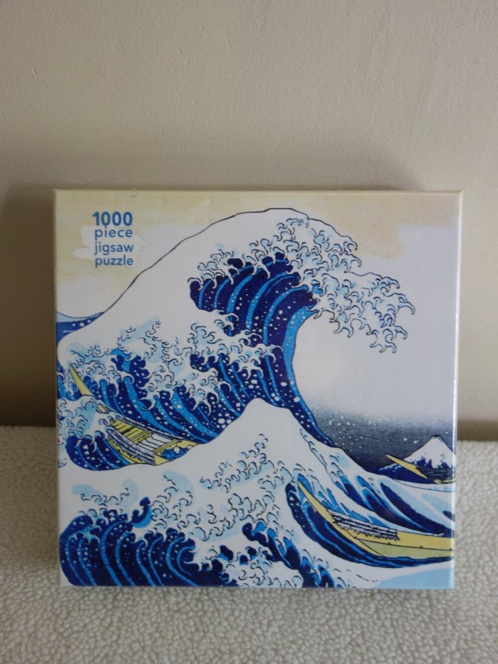 New Sealed THE GREAT WAVE Katushika Hokusai 1000 Piece Jigsaw Puzzle